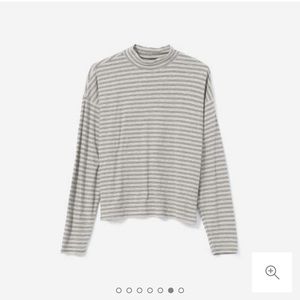 Square Mockneck Tee Size Small NWT